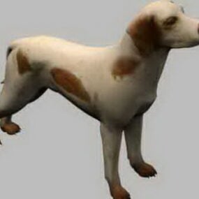 Perro mascota modelo 3d