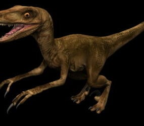 Model 3D dinozaura zwierzęcego tyranozaura