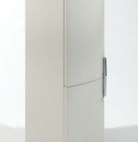 White Refrigerator 3d model