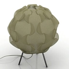 Oryginalny model lampy kopułkowej 3D
