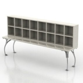 Lite Grid Cabinet 3d-modell