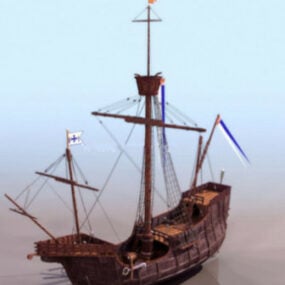 해적 3d 모델