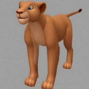 Nala Lion King 3d model