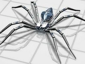 ربات عنکبوتی حشره مدل سه بعدی