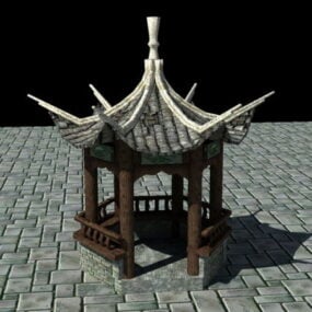 Antiek Paviljoen 3D-model