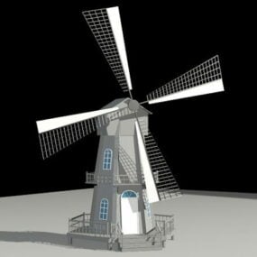 Model 3D Tower Mill