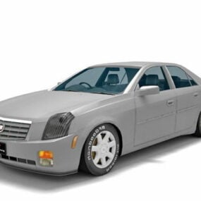 Mô hình 3d Cadillac Cts