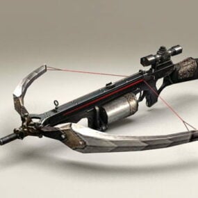Crossbow Gun 3d-modell