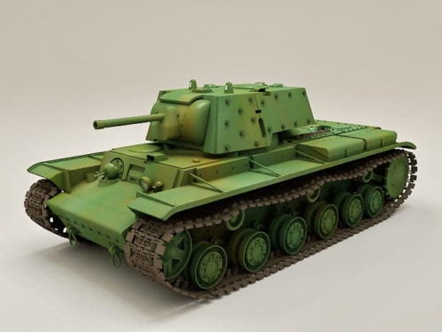 Tank Ww2 Kv-1b