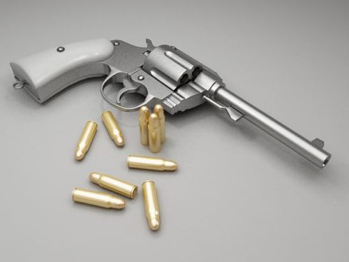 Revolver Dengan Peluru