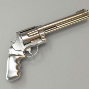 3д модель револьвера Магнум