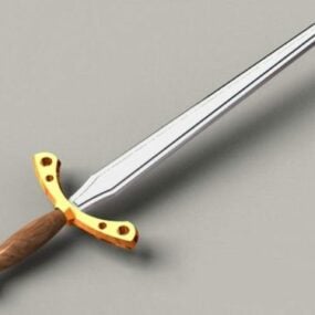 Egyptský krátký meč 3D model