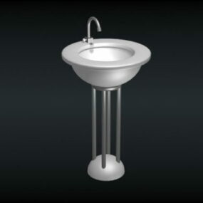 Standing Bathroom Basin 3d model