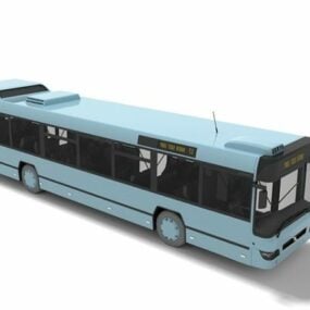 Offentlig bybuss 3d-modell