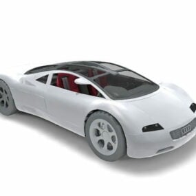 Modelo 3D do carro-conceito Audi