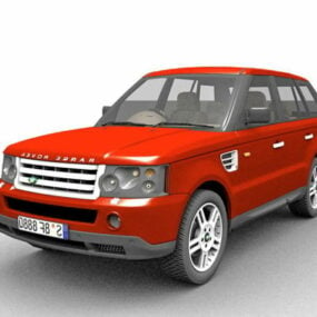 Model 3D Range Rover Suv