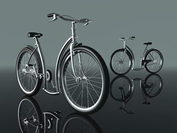 Modern Bicycle Free 3d Model - .Max - Open3dModel