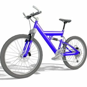 山地自行车3d模型