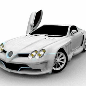 Model 3D Mercedesa Slr McLarena