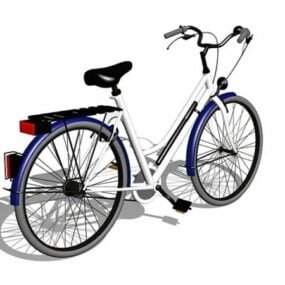 مدل سه بعدی دوچرخه راحتی
