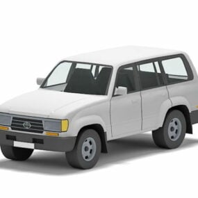 Mô hình 3d Toyota Land Cruiser