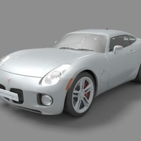 Modelo 3D do carro esportivo Pontiac Solstice