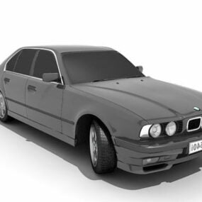 BMW 540i סדאן דגם תלת מימד