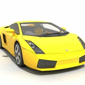 Lamborghini Gallardo sportwagen 3D-model