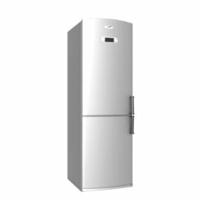 Whirlpool Refrigerator White 3d model