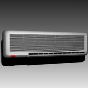 Wandmontage airconditioner 3D-model