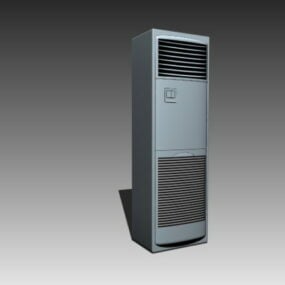 Modelo 3d de ar condicionado da unidade de piso