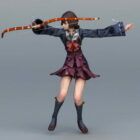 Žena Samurai Archer