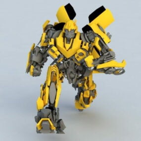 Mô hình máy biến áp Bumblebee 3d