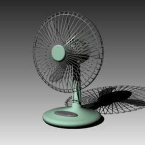Вінтажна 3d модель настільного вентилятора
