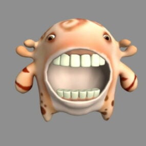 Big Mouth Monster 3d-modell