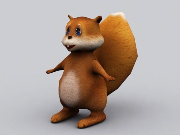 Simpatico scoiattolo grasso
