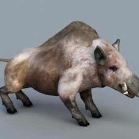 멧돼지 3d 모델