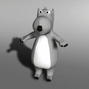 巴克姆熊3d模型