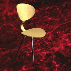เก้าอี้บาร์ Eames โมเดล 3 มิติ