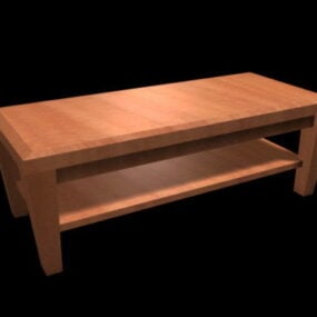 Rustic Coffee Table 3d model