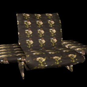Fabric Recliner Chair 3d model