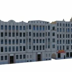 ساختمان های آپارتمانی مدل سه بعدی