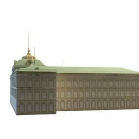 कांग्रेस का महल 3डी मॉडल