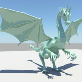 Green Dragon 3d-modell
