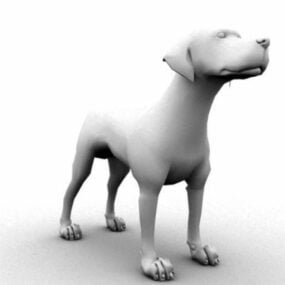 レトリーバー犬の3Dモデル