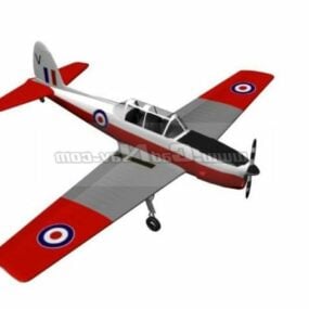 Entraîneur de Chipmunk De Havilland Canada Dhc-1 modèle 3D