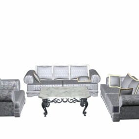 Living Room Furniture Sets 3d model