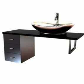 Bathroom Cabinet Vanity Unit 3d model
