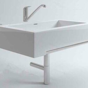 Belfast Sink For Bathroom 3d model