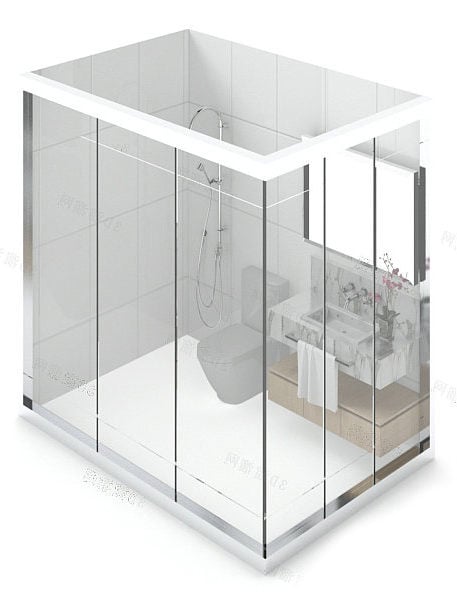 Diseño de cuarto de baño pequeño